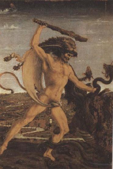 Sandro Botticelli ANtonio del Pollaiolo Hercules and the Hydra France oil painting art